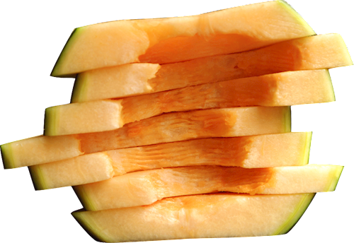 Sliced Melon Png - Melons Slice Png (500x344), Png Download