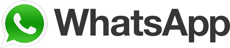 Nuevo Número De Whatsapp - Whatsapp Word Logo Png (906x184), Png Download