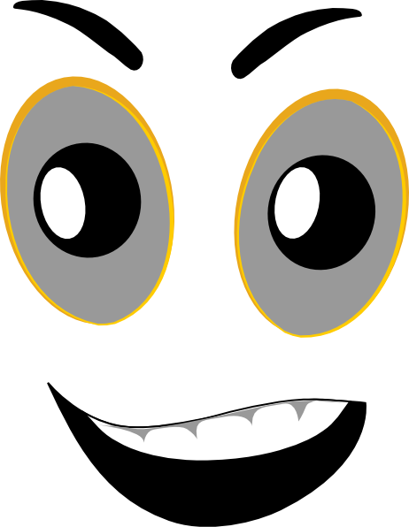 Png Royalty Free Download Eyebrow Panda Free Images - Cartoon Face Transparent Png (462x596), Png Download