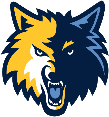 Mt Clemens Timberwolves (447x481), Png Download