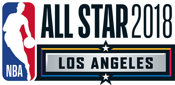Nba All Star 2018 Logo Png (586x389), Png Download