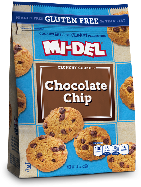 Mi Del Ginger Snaps, Organic - 8 Oz Pack (800x800), Png Download