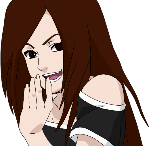 Hana Scared Naruto - Cartoon (900x506), Png Download