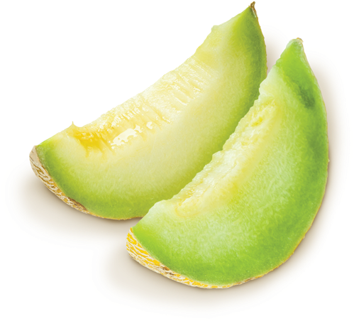 Honeydew Chunks - Honey Dew Melon Png (501x503), Png Download