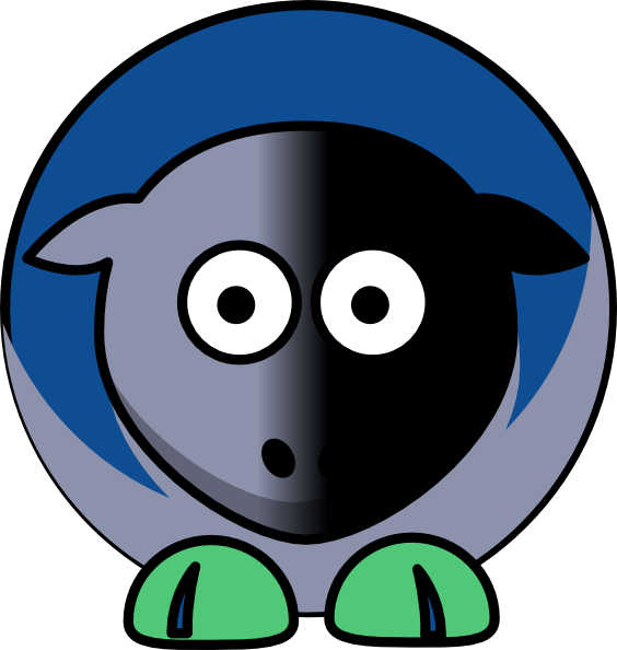 Sheep Minnesota Timberwolves Team Colors Clip Art - College Football (564x594), Png Download