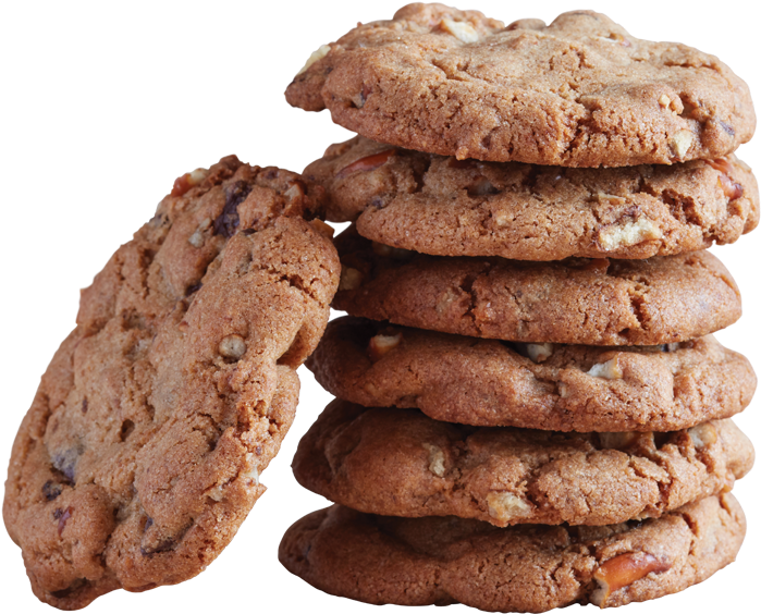 Salted Chocolate Chunk Cookies - Peanut Butter Cookie (1345x760), Png Download