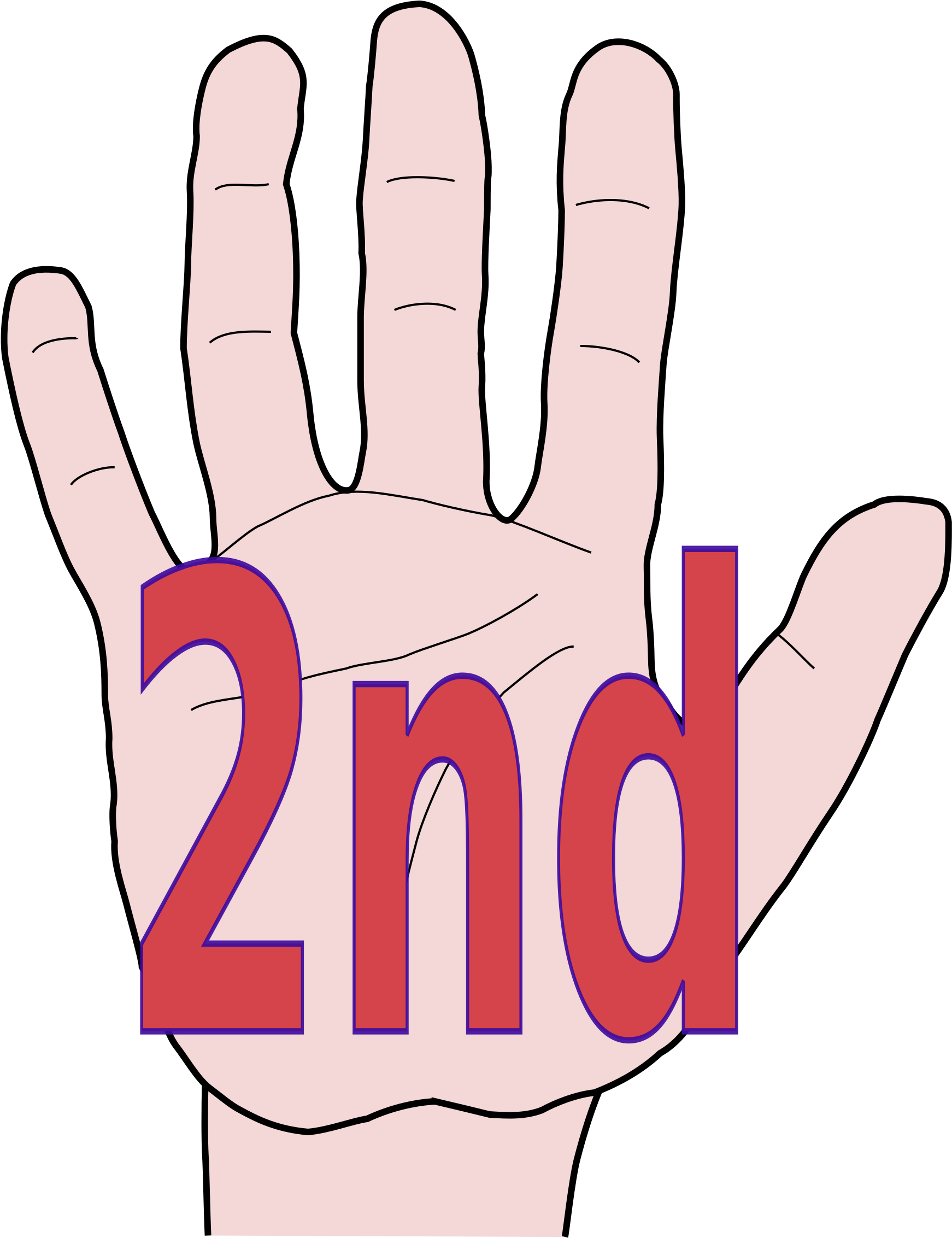 Big Image - Second Hand Clipart (1892x2400), Png Download