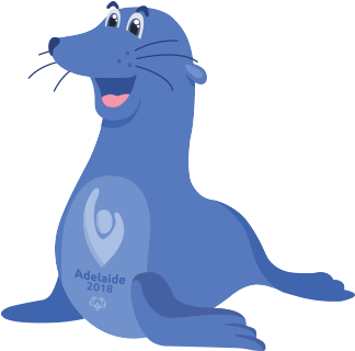 Graceful Sea Mammal Who Lives Off The South-west Coast (351x346), Png Download