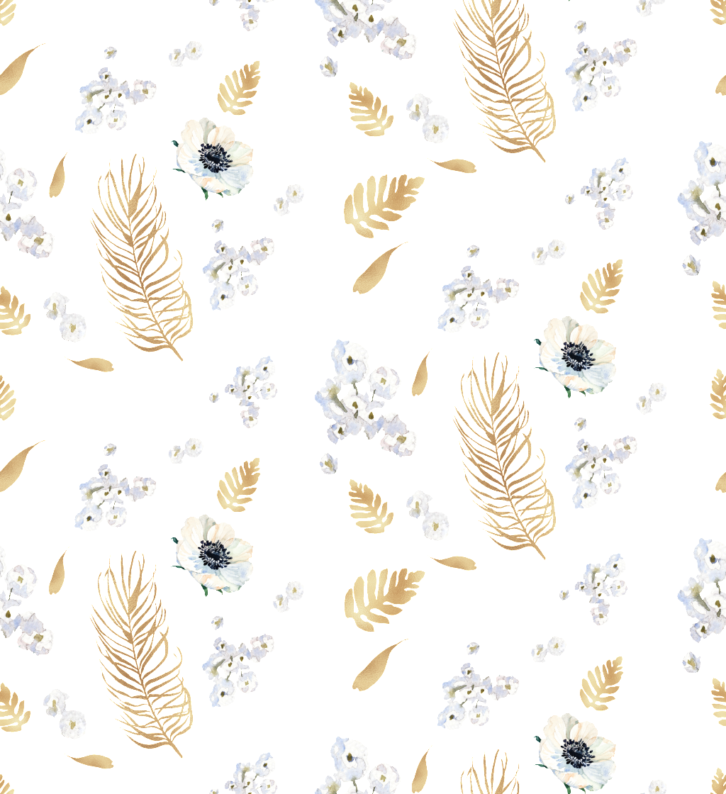 Hand Painted White Snow Lotus Background Image Png - Portable Network Graphics (1024x1120), Png Download