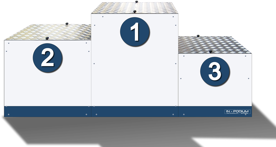 Mk6 Podium Generic-blau Fons Transp - Lake Placid (1000x556), Png Download