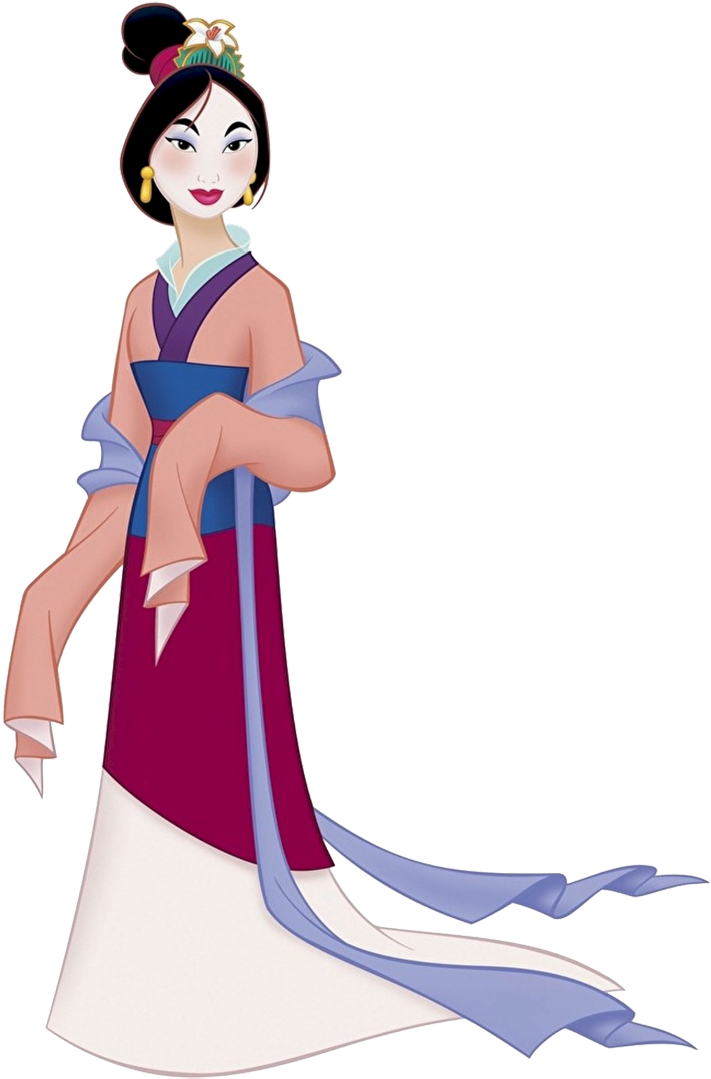 Mulan - Halloween Costume Mulan Outfit Dress - 2xl (720x1107), Png Download