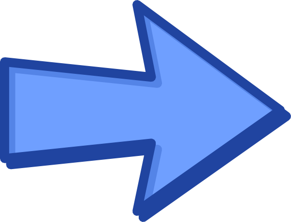 Blue Arrow Png Picture - Arrow Clip Art Blue (600x457), Png Download