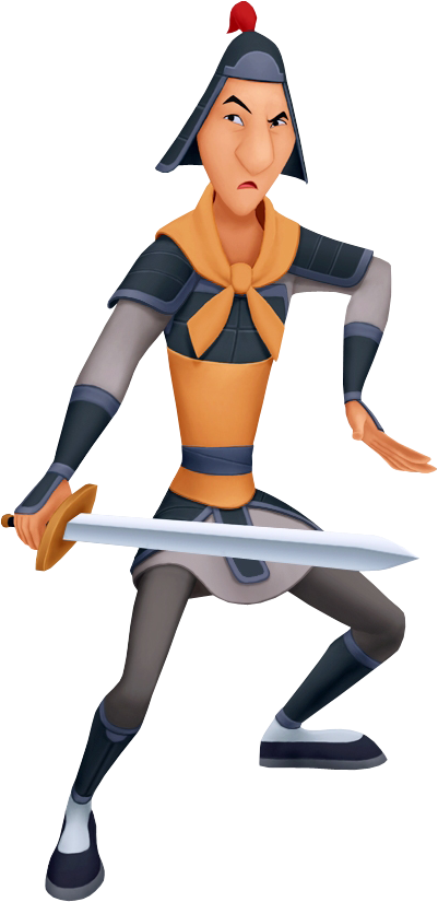 Mulan Yao Kingdom Hearts (495x877), Png Download
