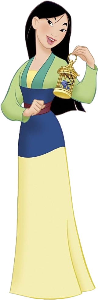 Mulan - Mulan Disney (360x1005), Png Download
