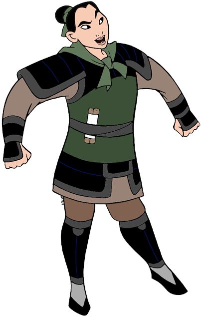 Soldier Mulan - Mulan Soldier (403x633), Png Download