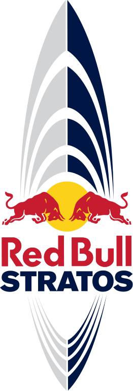 Red Bull Logo Png - Red Bull Stratos Png (262x766), Png Download