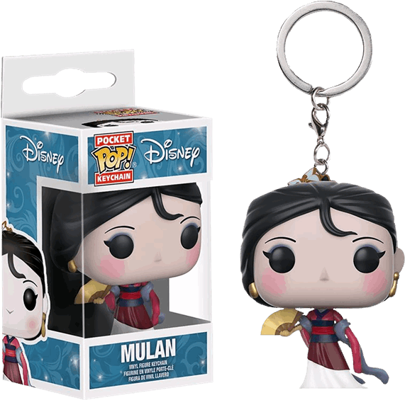 Disney Mulan Pop! Vinyl Figure (600x600), Png Download