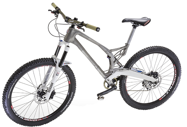 Complete Bike With 3d Printed Titanium Alloy Frame - Fit Bike Co 2017 (656x482), Png Download