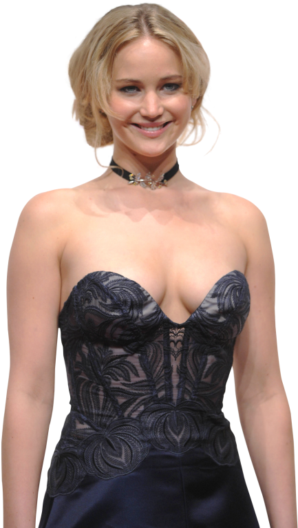 Jennifer Lawrence Png Image - Jennifer Lawrence Bafta (500x779), Png Download