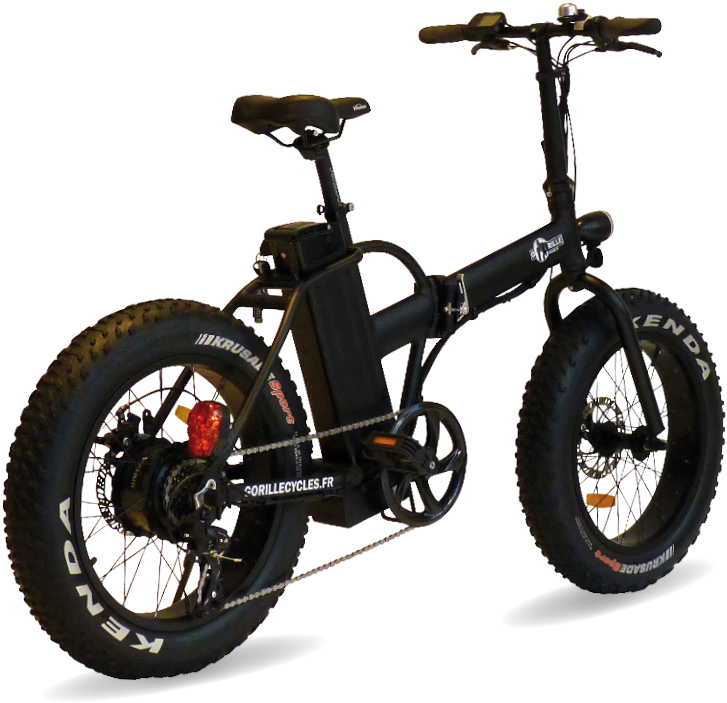 Baby Gorilla - Velo Baby Gorille (1100x800), Png Download