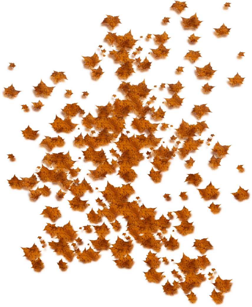 Falling Green Leaves Png Download - Falling Leaves Png (900x1125), Png Download