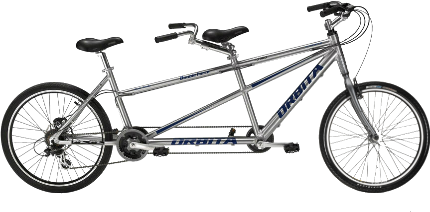 Adult Tandem Bike - Hercules Roadeo Maverick 27.5 (900x500), Png Download