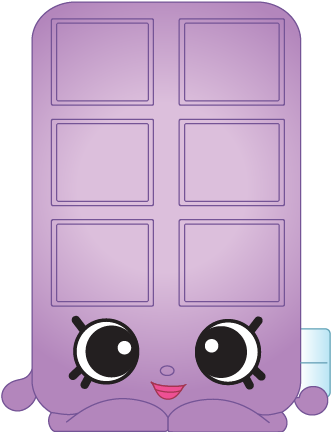 Blocky Ice Cube Ct Art - Shopkins Ice Cube Tray (576x495), Png Download