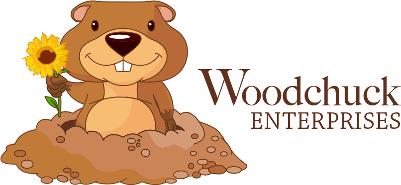 Woodchuck Enterprises - Groundhog (897x397), Png Download