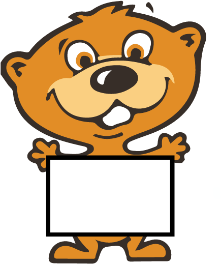Groundhog - Cartoon (452x551), Png Download