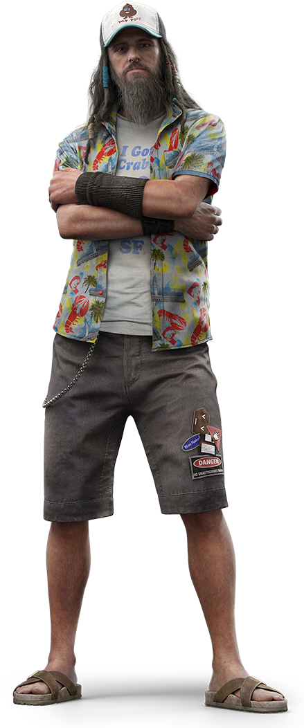 T Bone Watch Dogs Bad Blood - Watch Dogs 2 T Bone (438x1060), Png Download