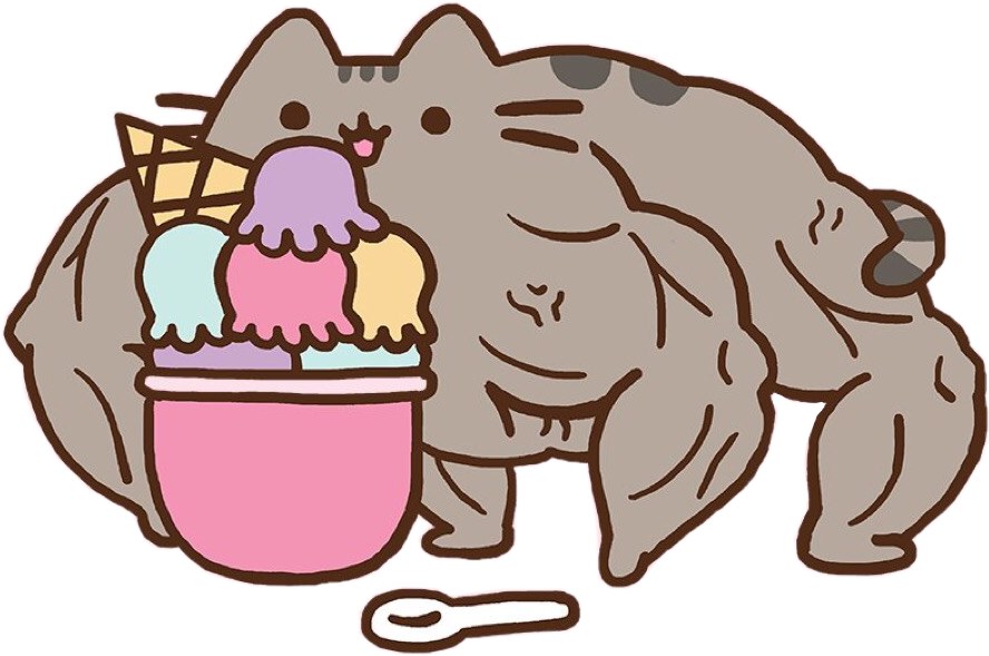 Groundhog Clipart Kawaii - Pusheen The Cat 2018 Wall Calendar (888x589), Png Download