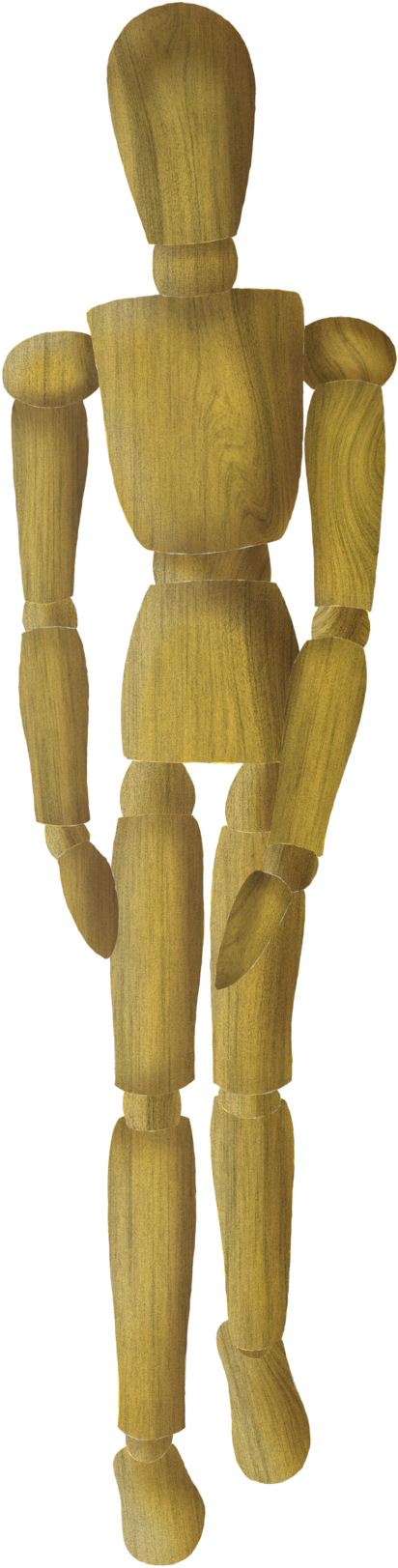 Png Download Wooden Mannequin By Jacklapworth On Deviantart - Wooden Human Mannequin Png (1024x1707), Png Download