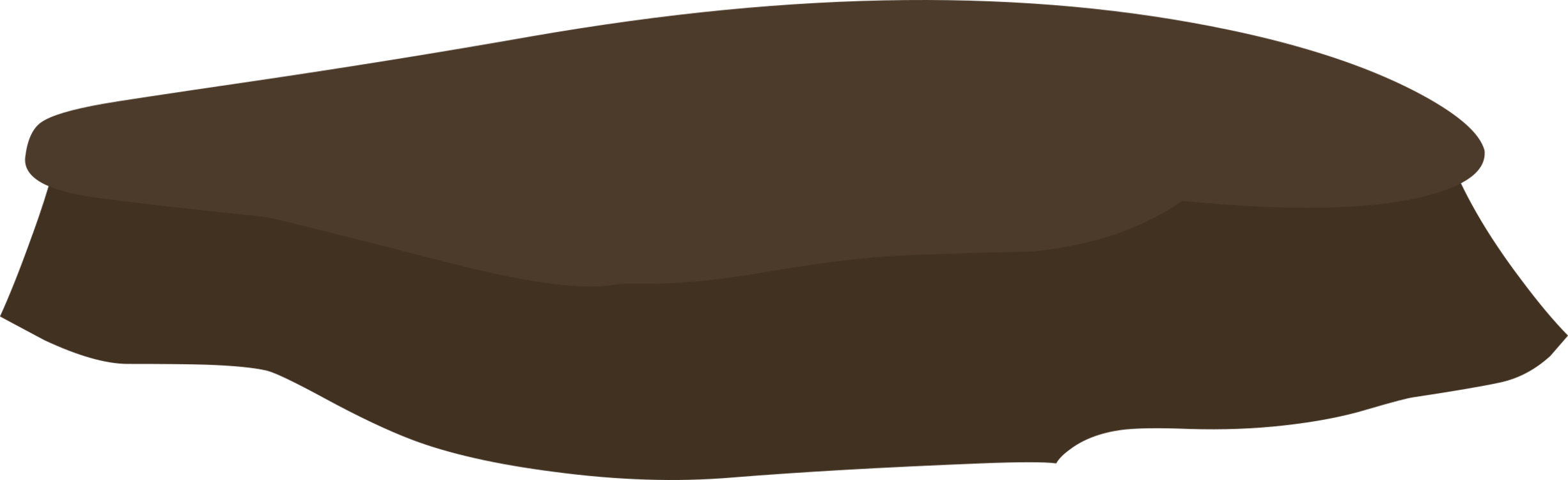 Computer Icons Groundhog Public Domain Ground Squirrels - Ground Clipart (2452x750), Png Download