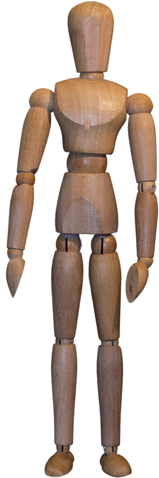 File - Doll-1077114 - Model Wooden Doll (760x1024), Png Download