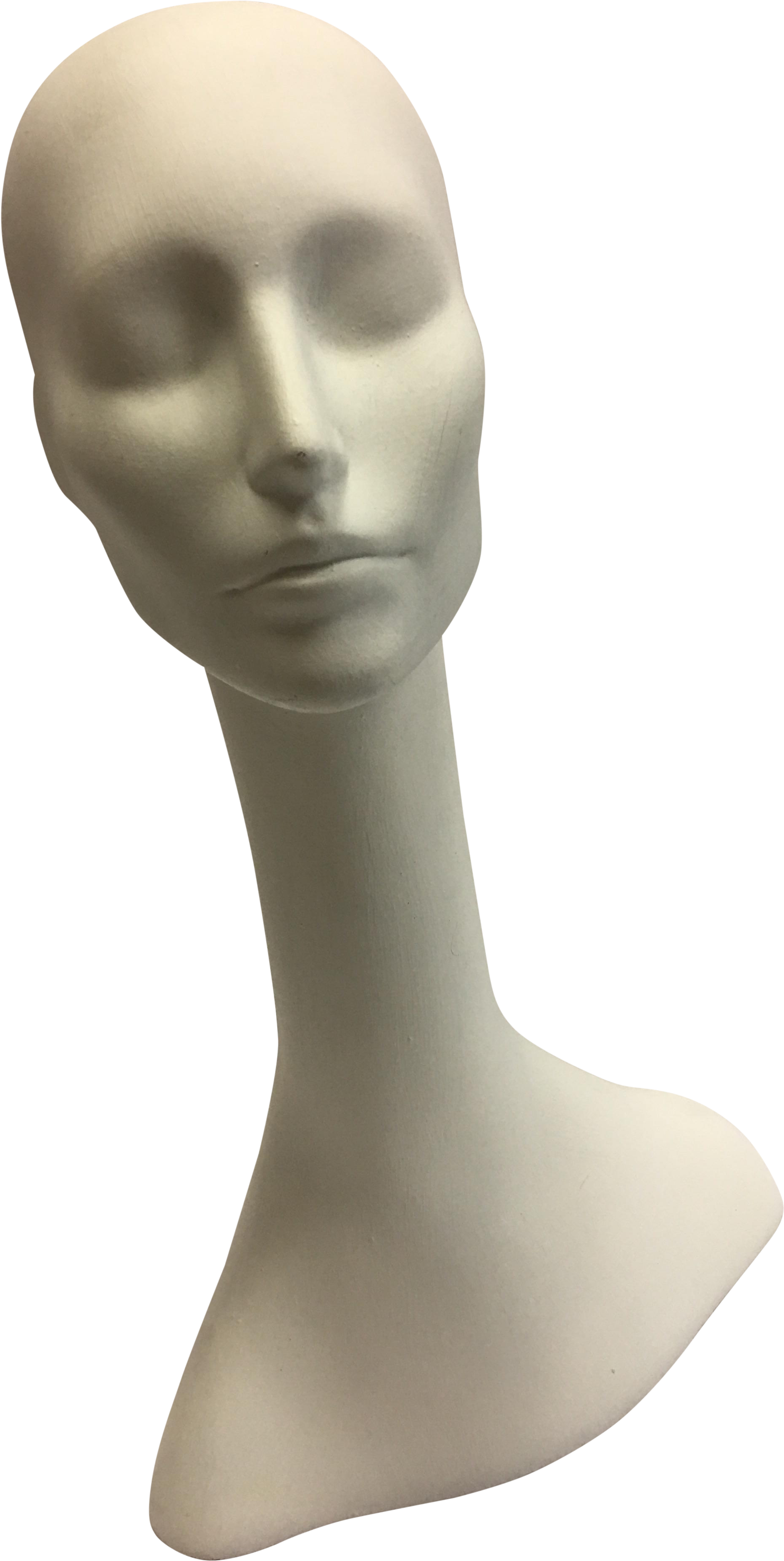 Mannequin Head Png Jpg Library Library - Mannequin Head Png (2072x4126), Png Download