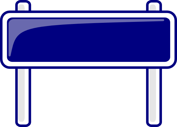 Blank Sign City Clip Art At Clker - Sign Post Clip Art (600x429), Png Download
