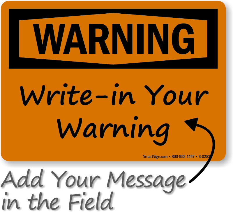 Osha Warning Sign - Warning Sign Blank (800x730), Png Download