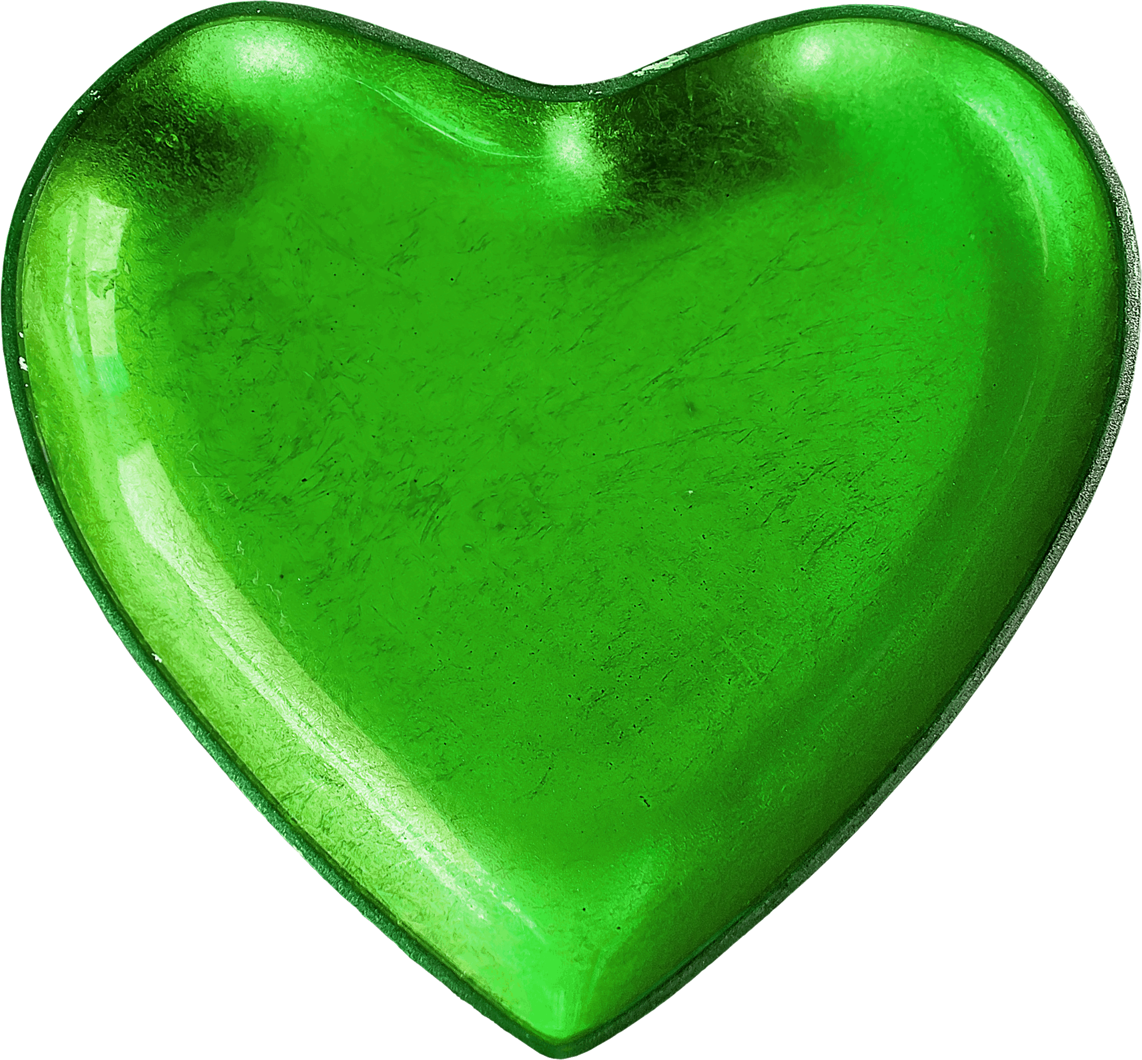 Green, Shape, Heart, Love, Romance - Green Love Heart (2546x2199), Png Download