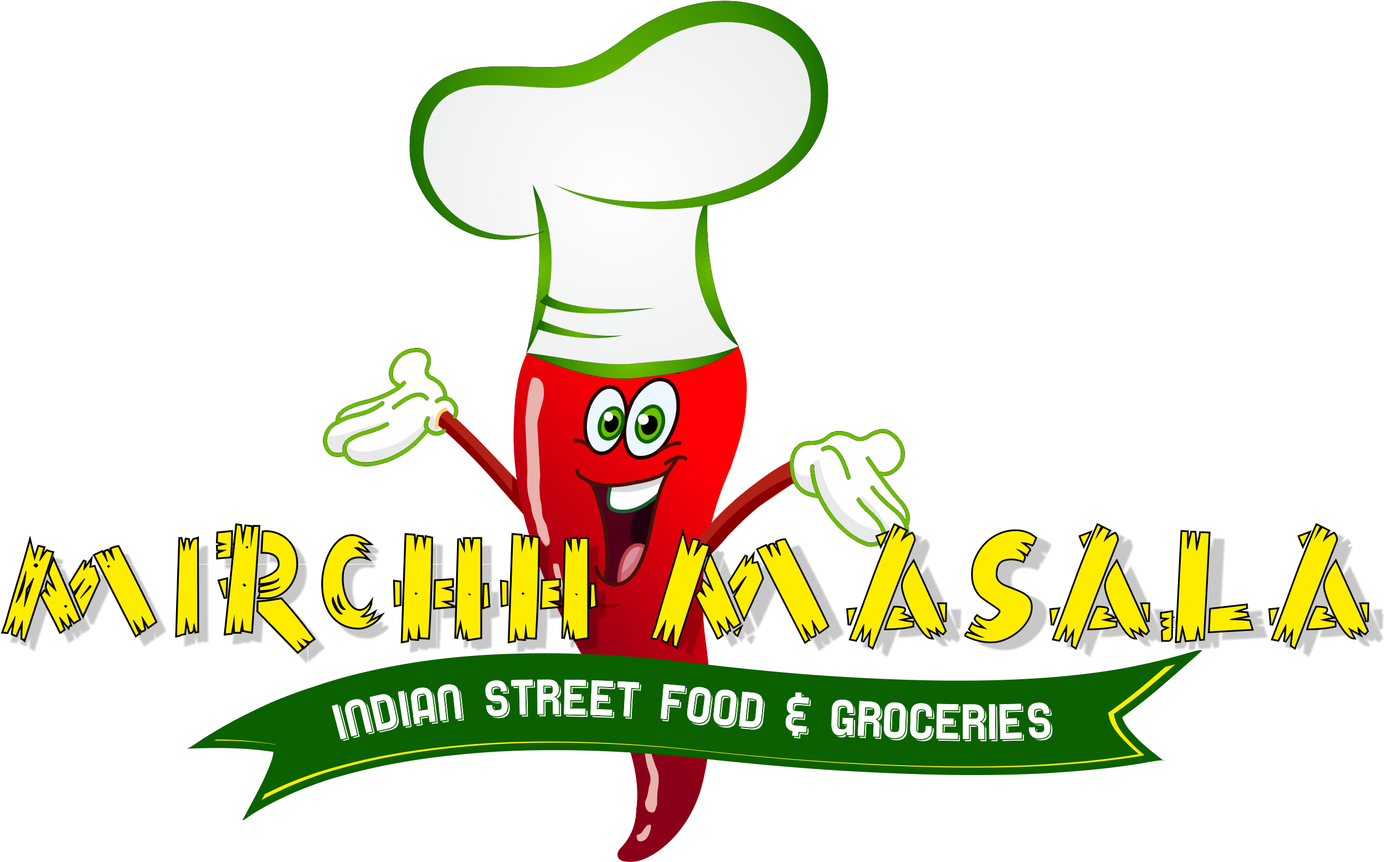 Samosa - Mirch Masala Logo (2527x1595), Png Download
