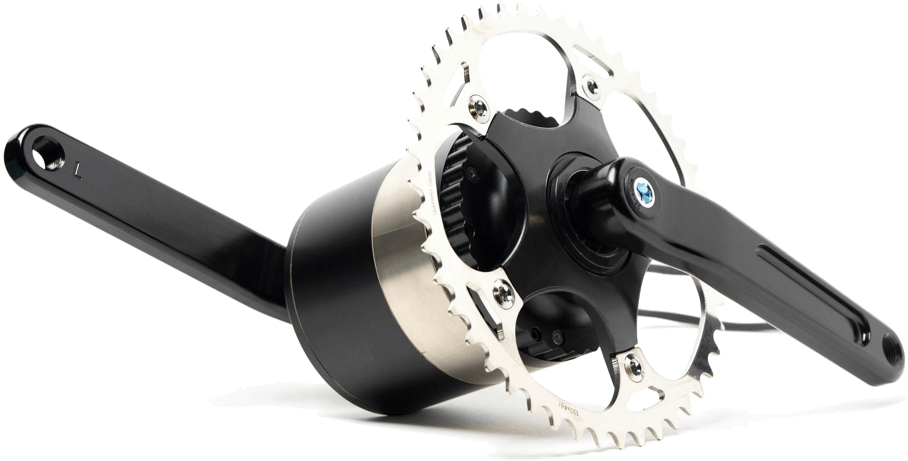 Optibike Electric Bike Motor - Fishing Rod (1956x977), Png Download