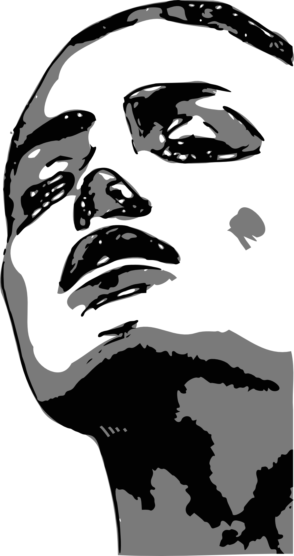 Woman Face Female Lady - Illustration (1014x1920), Png Download