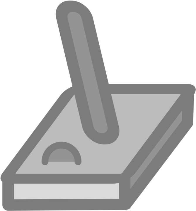 Joystick Game Controllers Video Games Computer Icons - Sign (750x750), Png Download