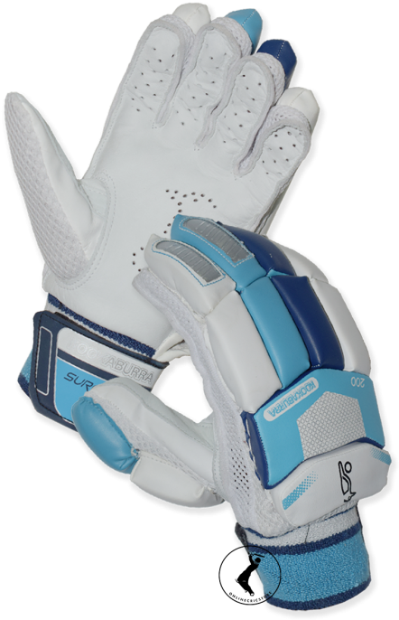 Kookaburra Surge 200 Cricket Batting Gloves - Football Gear (467x700), Png Download