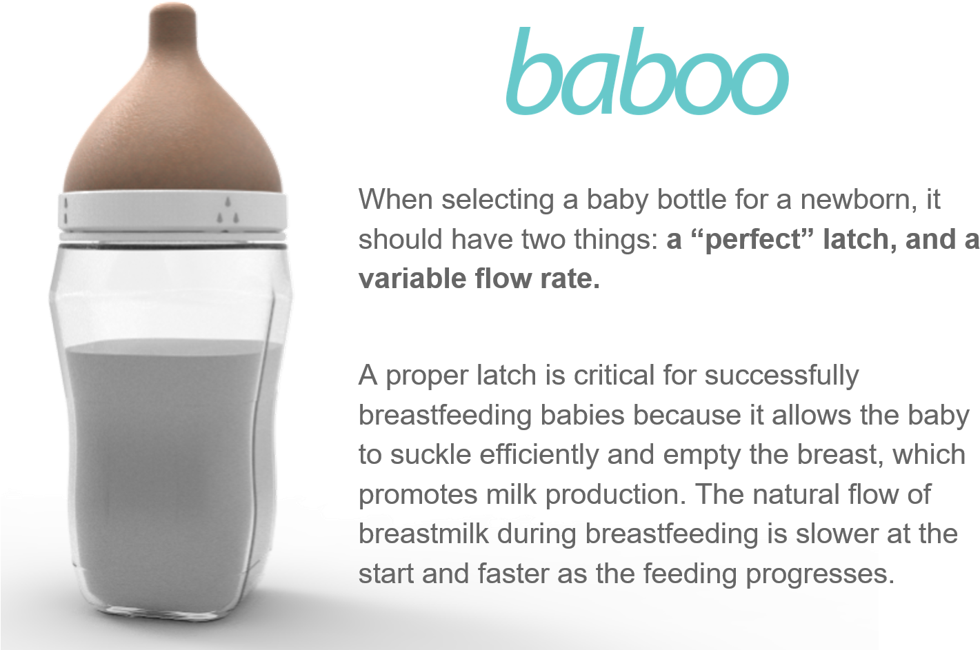 And Because Time Is Precious To Parents And Caregivers, - Baby Bottle (1458x962), Png Download