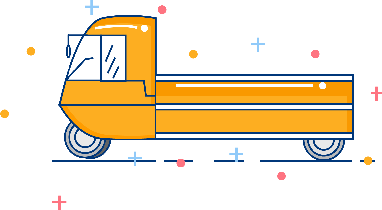 Vehicle Car Truck Vector Png And Image - Illustration (2000x2000), Png Download