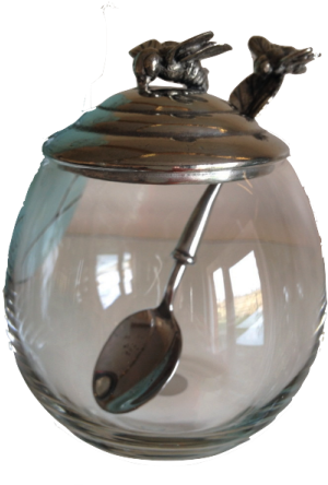 Bumble Bee Honey Pot - Fish (662x478), Png Download