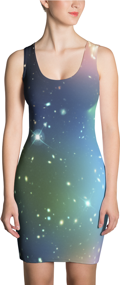 Dark Matter Dress - Dress (1000x1000), Png Download