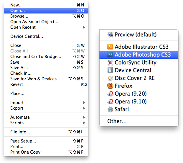 Open Image In Photoshop - Photoshop (624x563), Png Download