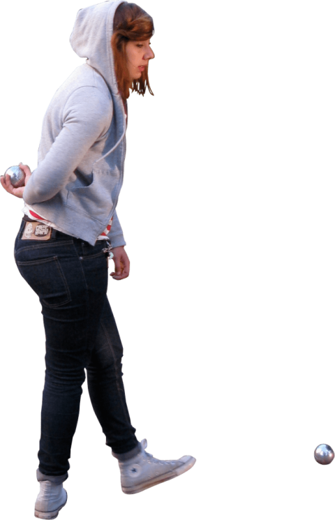 Free Png Petanque Png Images Transparent - Cut Out Summer People (480x745), Png Download