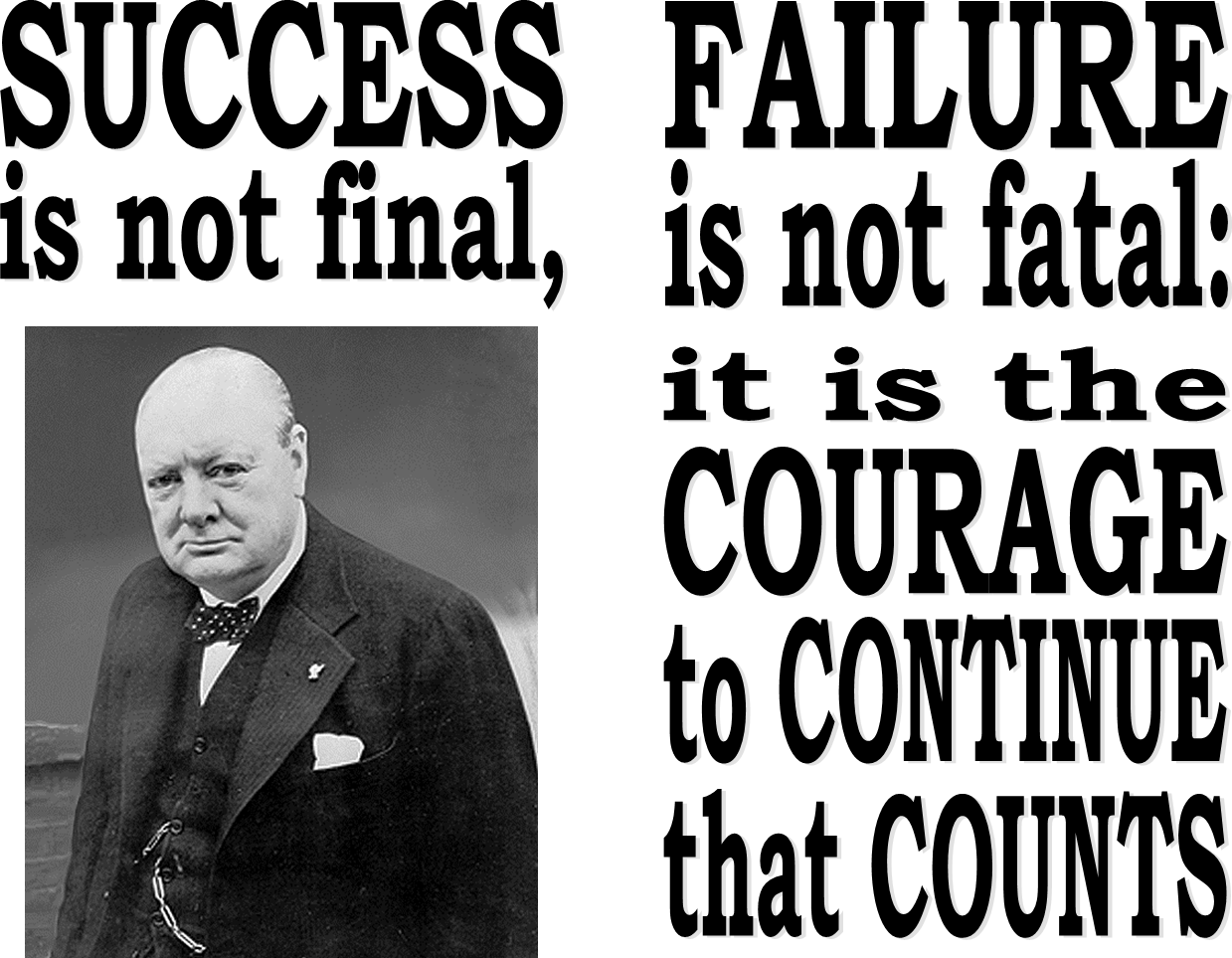 Winston Churchill Quote - Saying By Winston Churchill (1239x963), Png Download